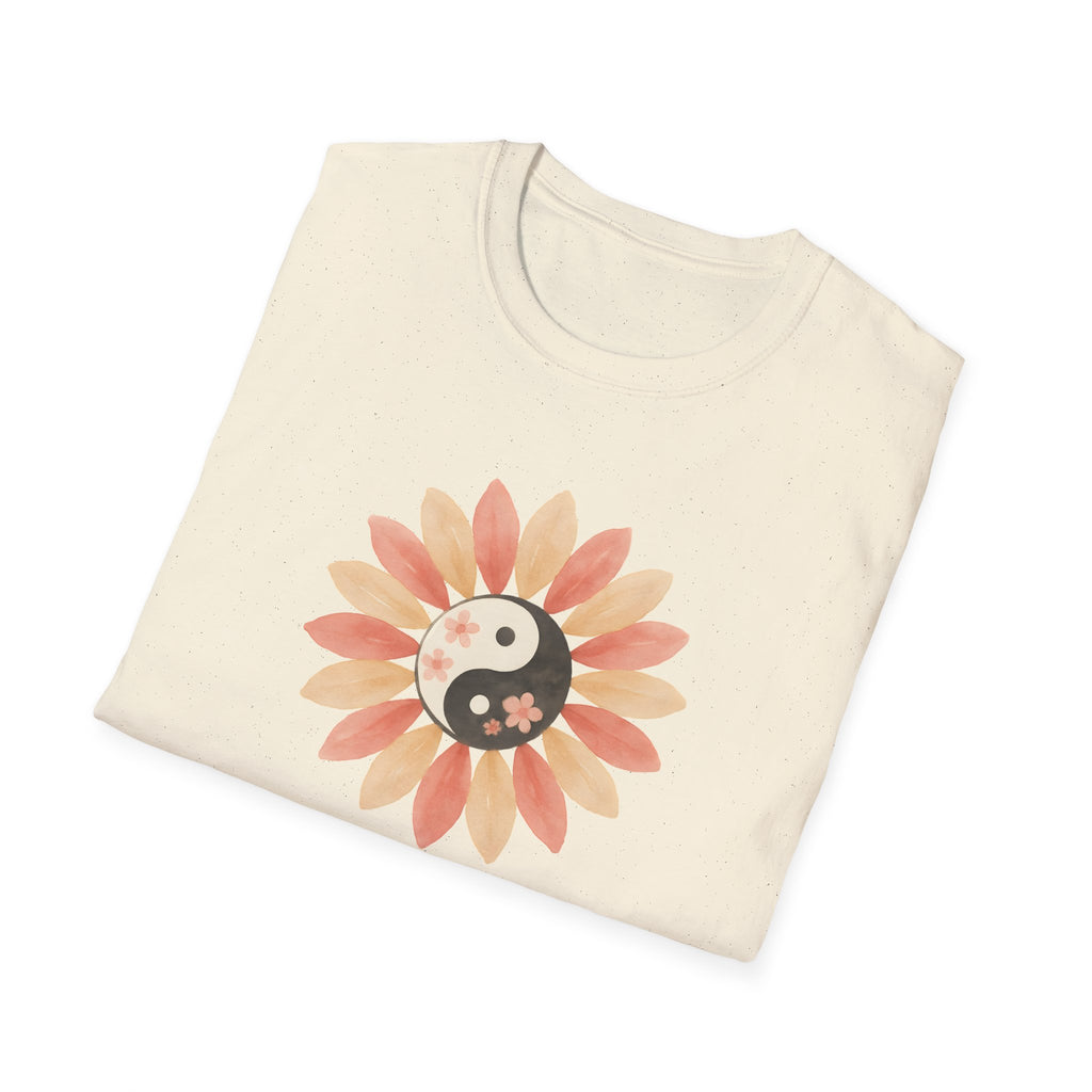 Yin Yang Flower T-Shirt