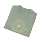 Golden Om Mandala T-Shirt