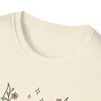 Floral deer skull T-Shirt