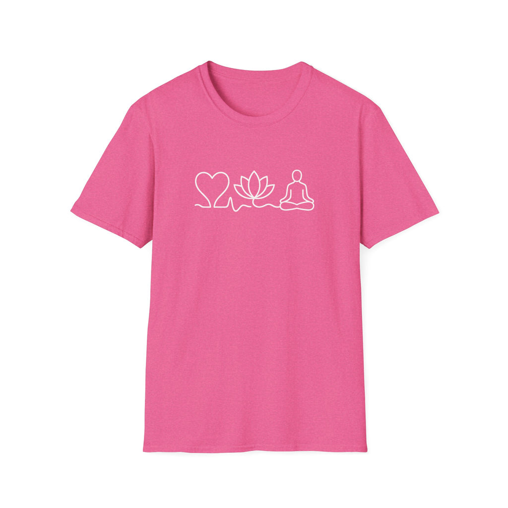 Heart Lotus Meditation T-Shirt