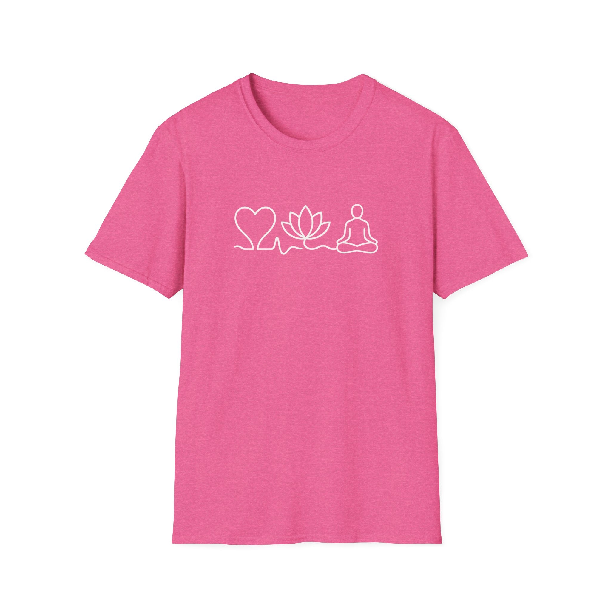 Heart Lotus Meditation T-Shirt