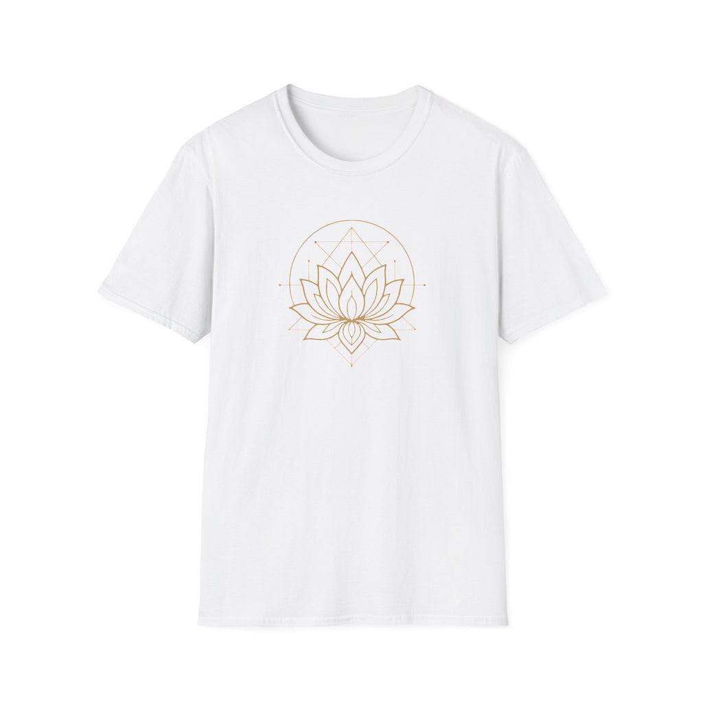 Golden lotus mandala T-Shirt