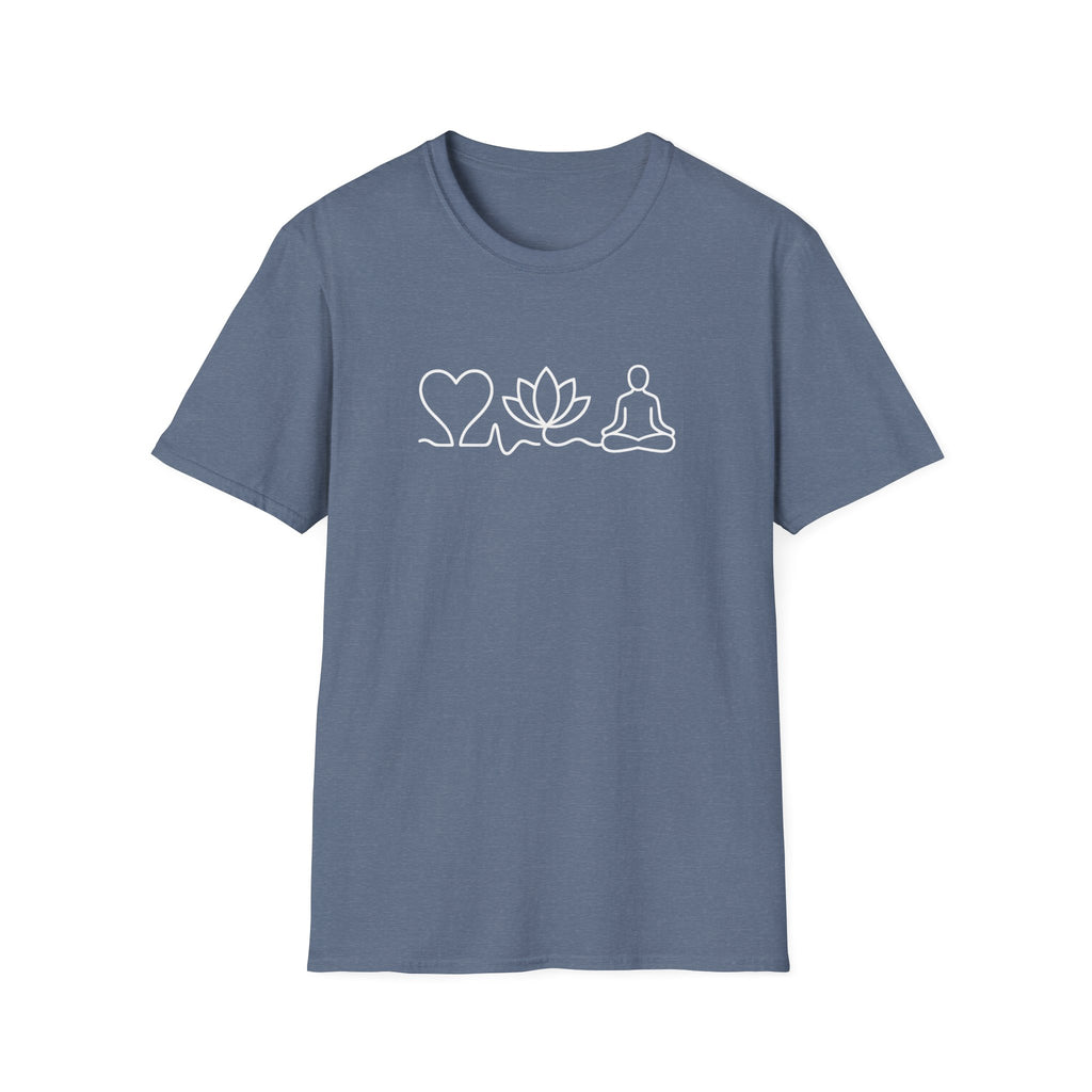 Heart Lotus Meditation T-Shirt