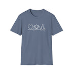 Heart Lotus Meditation T-Shirt