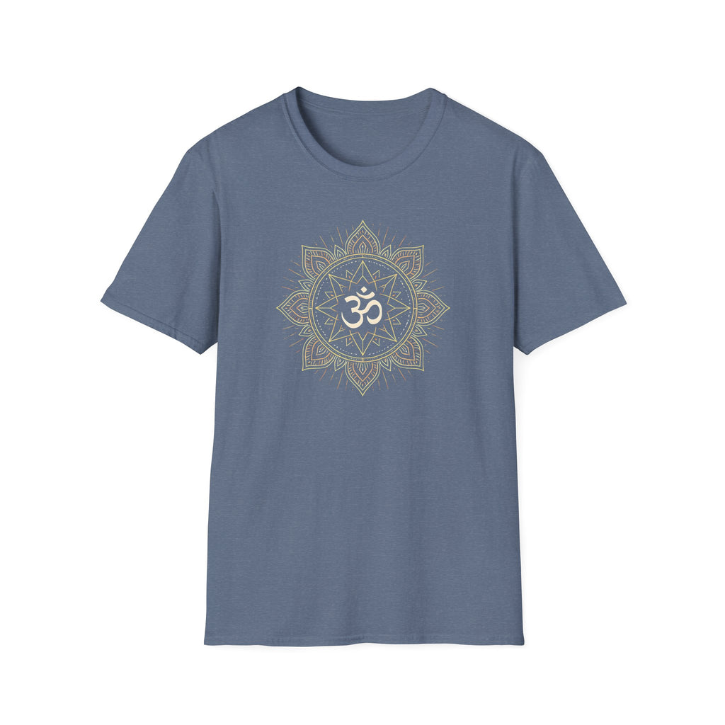 Golden Om Mandala T-Shirt