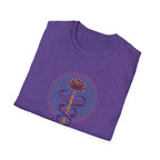 Serpents Around Lotus T-Shirt