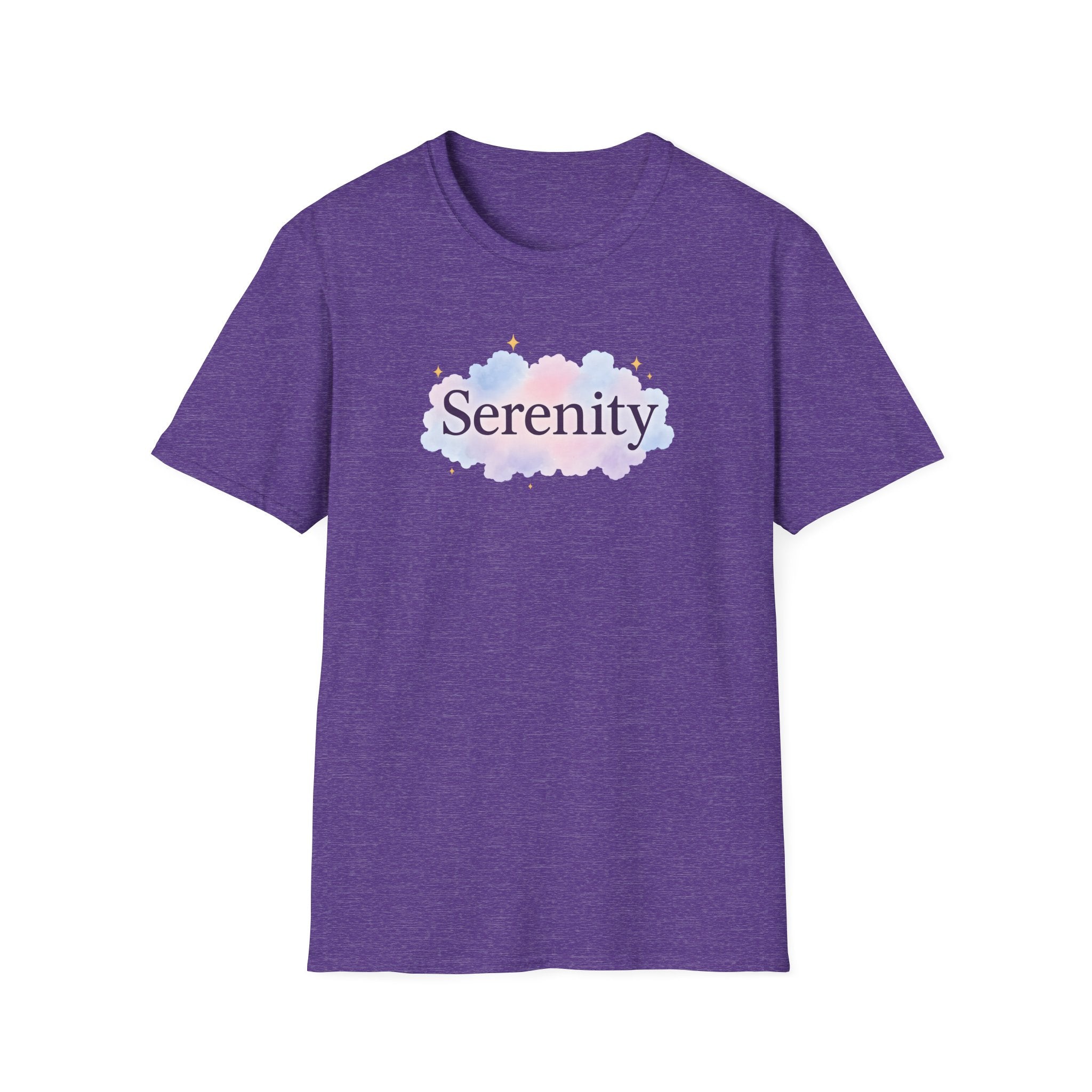 Serenity Cloud Illustration T-Shirt