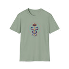 Serpents Around Lotus T-Shirt
