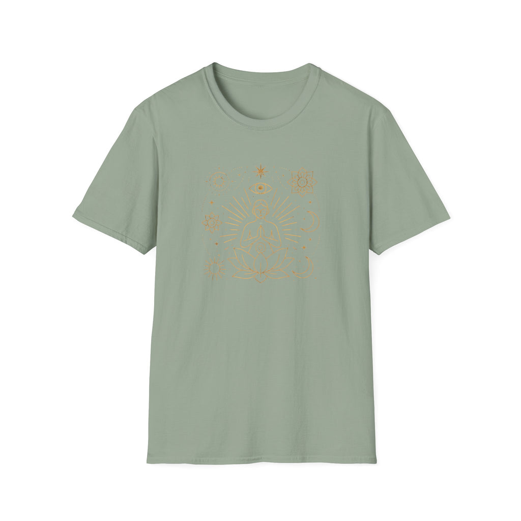 Celestial lotus meditation T-Shirt