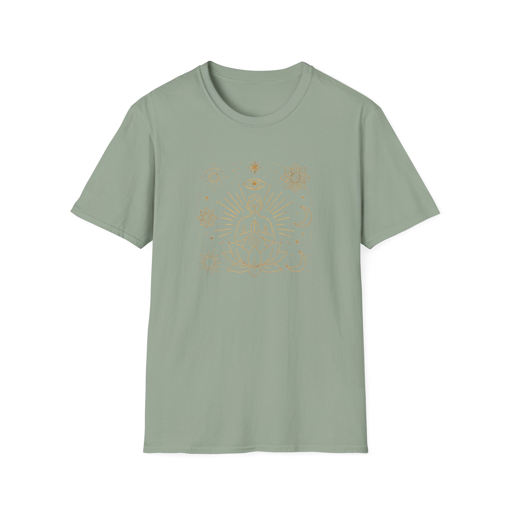Celestial lotus meditation T-Shirt