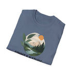 Mountain River Landscape T-Shirt