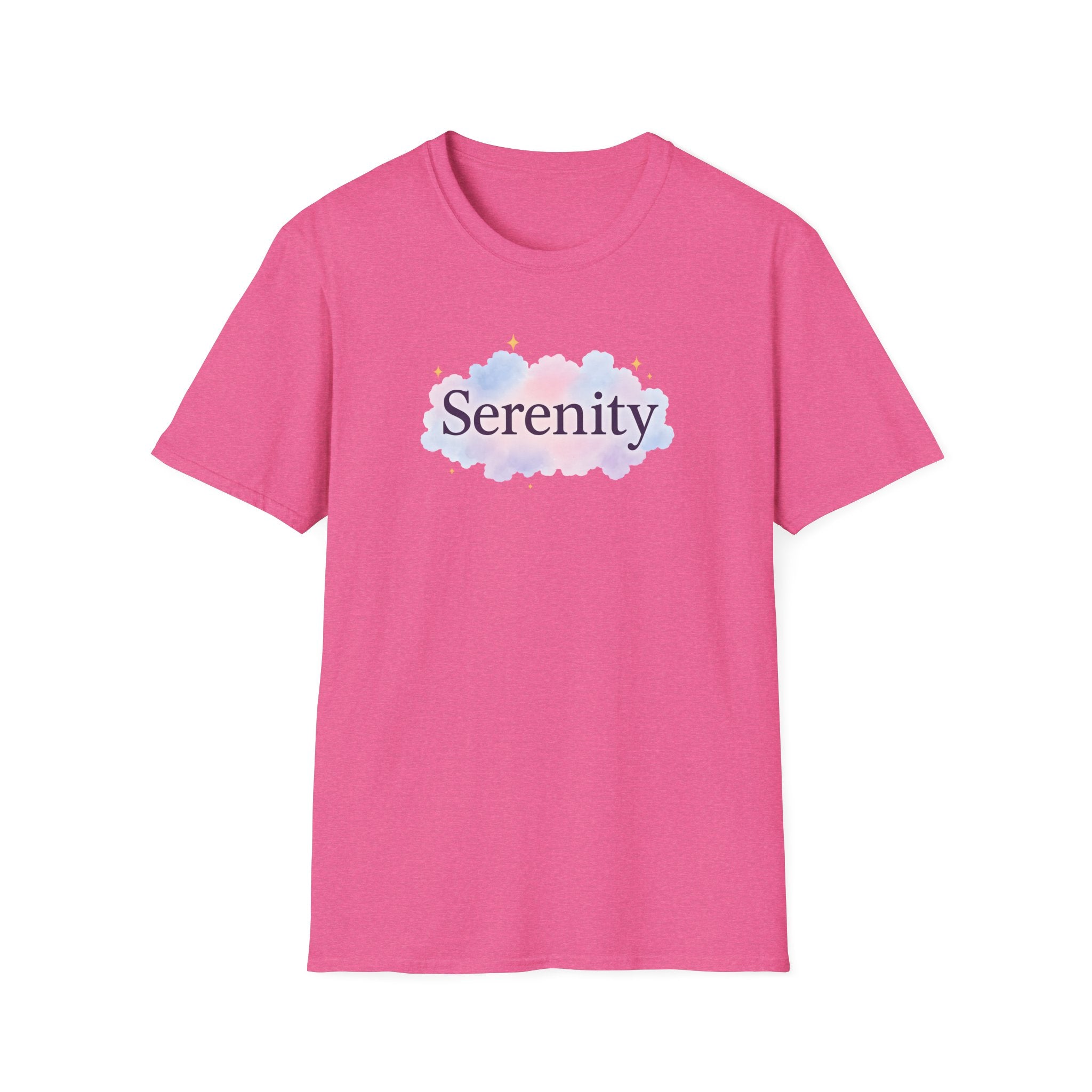 Serenity Cloud Illustration T-Shirt