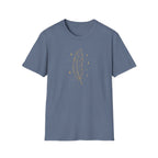 Shimmering Golden Feather T-Shirt