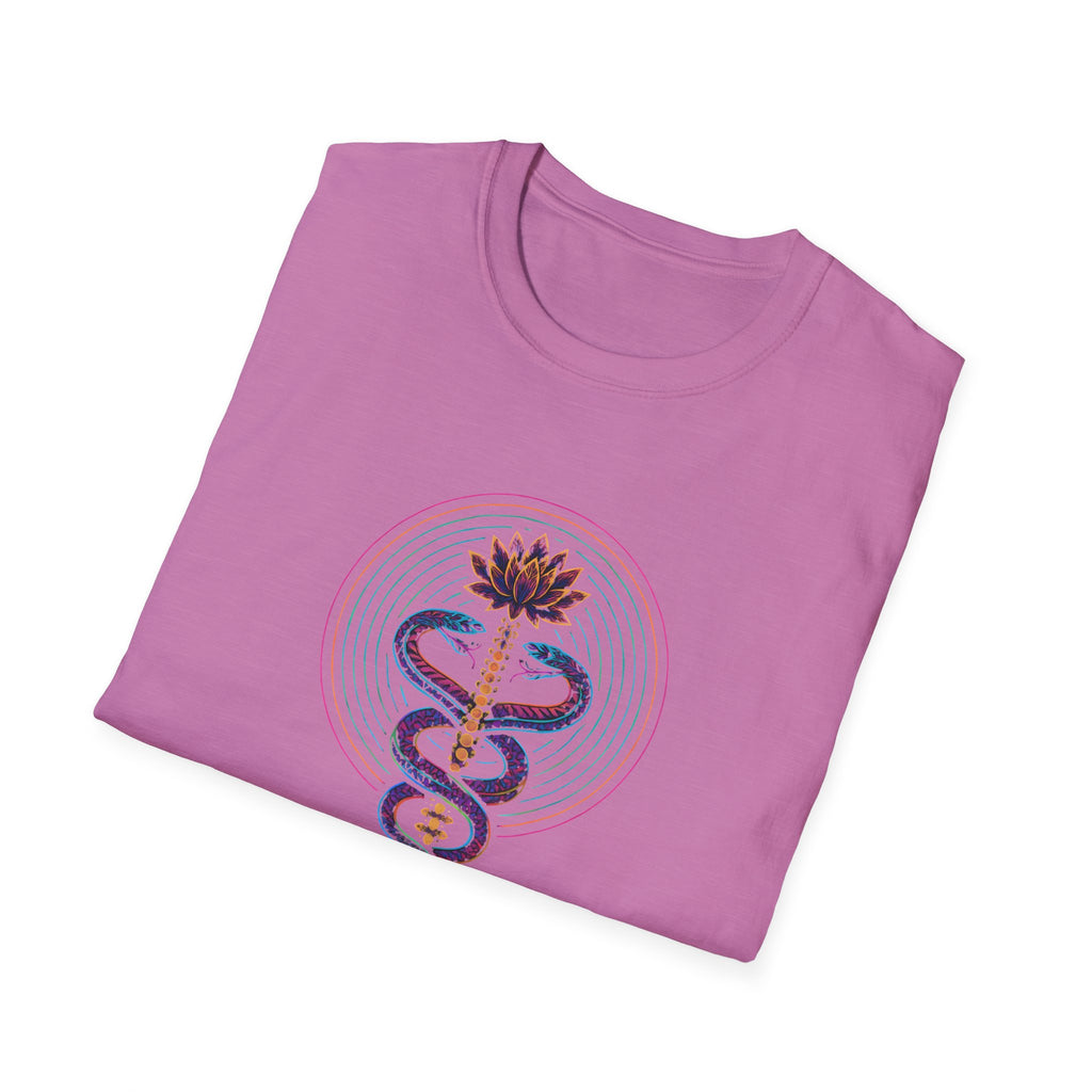 Serpents Around Lotus T-Shirt