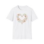 Floral Heart Rosary T-Shirt