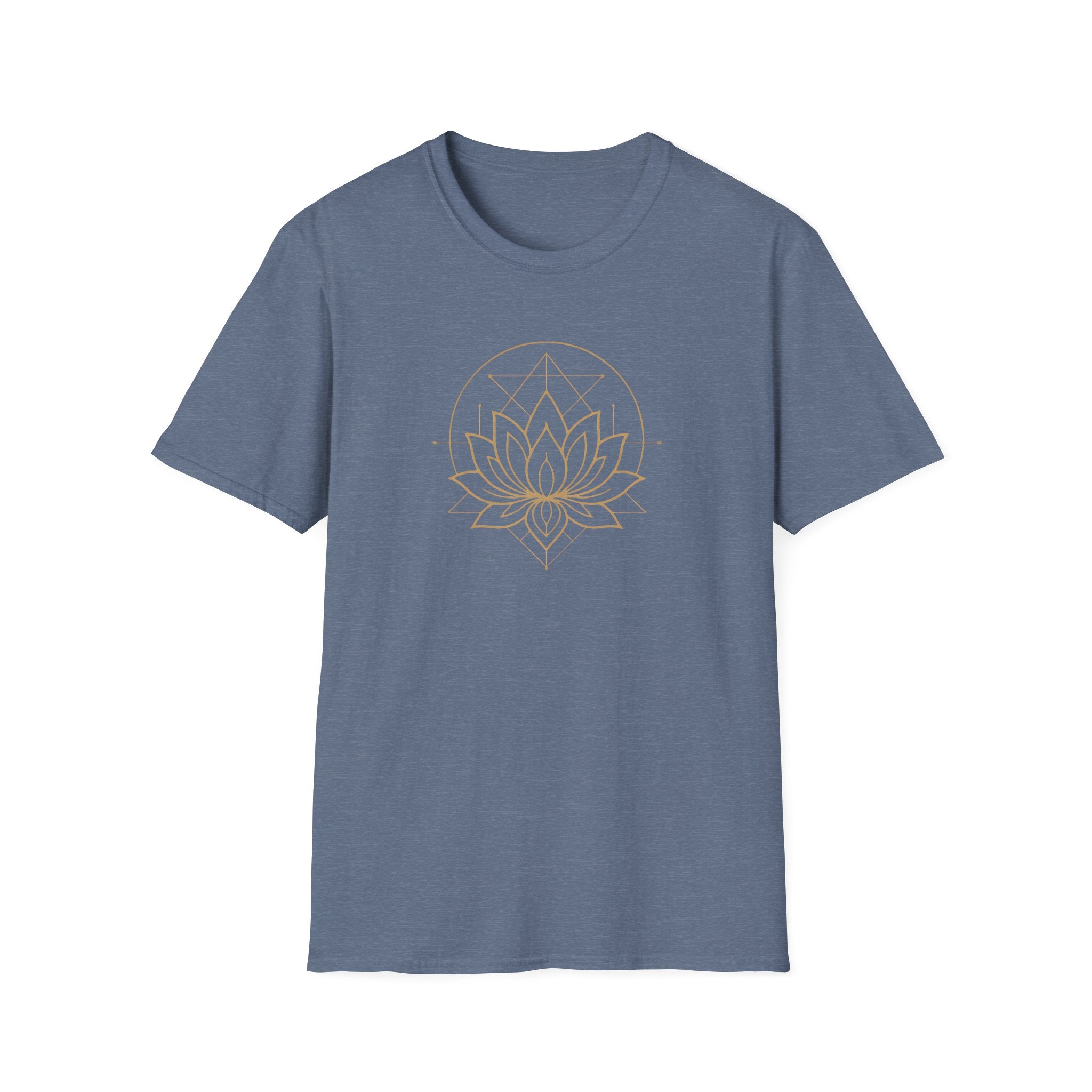 Golden lotus mandala T-Shirt