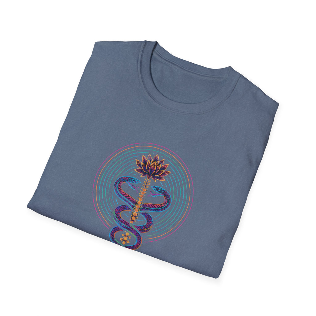 Serpents Around Lotus T-Shirt