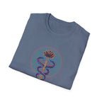 Serpents Around Lotus T-Shirt